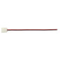 CÂBLE AVEC 1 CONNECTEUR PUSH POUR BANDE À LED FLEXIBLE - 8 mm - 1 COULEUR
