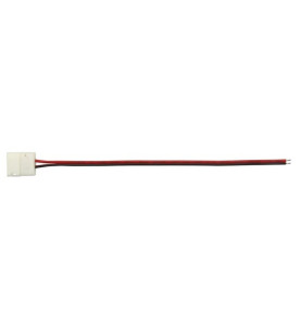 CÂBLE AVEC 1 CONNECTEUR PUSH POUR BANDE À LED FLEXIBLE - 8 mm - 1 COUL