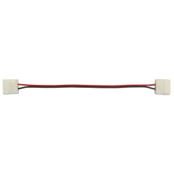 CÂBLE AVEC CONNECTEURS PUSH POUR BANDE À LED FLEXIBLE - 8 mm - 1 COULE