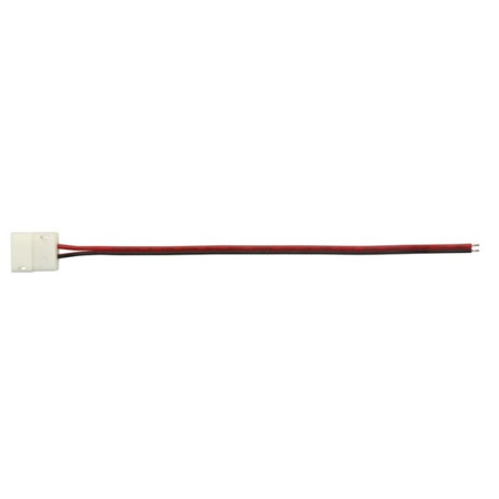 CÂBLE AVEC CONNECTEUR PUSH POUR BANDE À LED FLEXIBLE - 10 mm - 1 COULE
