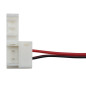 CÂBLE AVEC CONNECTEURS PUSH POUR BANDE À LED FLEXIBLE - 10 mm - 1 COULEUR