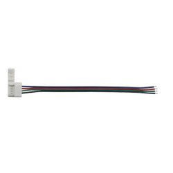 CÂBLE AVEC 1 CONNECTEUR PUSH POUR BANDE À LED FLEXIBLE - 10 mm - COULE