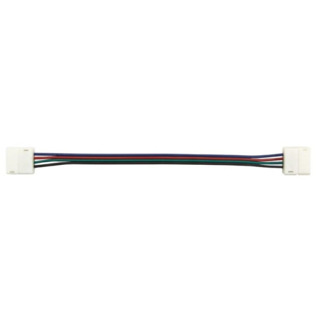 CÂBLE AVEC CONNECTEURS PUSH POUR BANDE À LED FLEXIBLE - 10 mm - COULEU