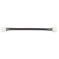 CÂBLE AVEC CONNECTEURS PUSH POUR BANDE À LED FLEXIBLE - 10 mm - COULEUR RGB CÂBLE AVEC CONNECTEURS PUSH POUR BANDE À LED FLEXIBLE - 10 mm - COULEUR RGB