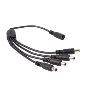 RÉPARTITEUR CC AVEC 4 x CONNECTEUR MÂLE - 1 x CONNECTEUR FEMELLE - Vel