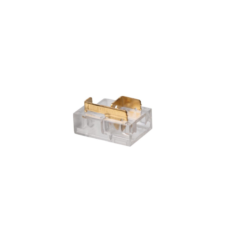 Connecteur poussoir pour bande LED COB, type L, 8 mm