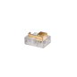 Connecteur poussoir pour bande LED COB, type L, 8 mm