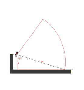 PROJECTEUR LED DESIGN AVEC DÉTECTEUR DE MOUVEMENT - 30 W, BLANC NEUTRE
