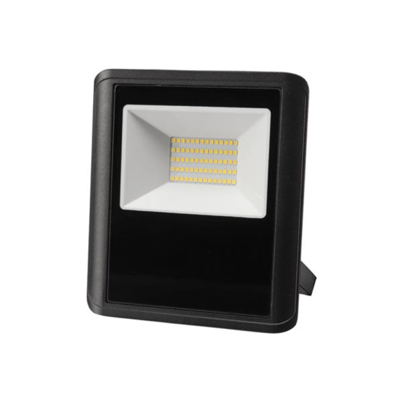 PROJECTEUR LED D'EXTÉRIEUR - 50 W, BLANC NEUTRE - NOIR