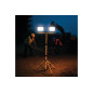 Projecteur de travail LED sur trépied double - 100 W - 11000 lm - 4000 K