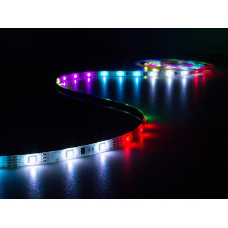 KIT RUBAN À LED FLEXIBLE LED ANIMÉ AVEC CONTRÔLEUR ET ALIMENTATION - R