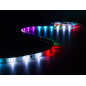 KIT RUBAN À LED FLEXIBLE LED ANIMÉ AVEC CONTRÔLEUR ET ALIMENTATION - RVB - 150 LED - 5 m - 12 VCC