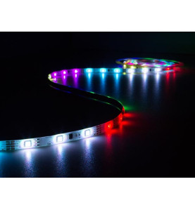 KIT RUBAN À LED FLEXIBLE LED ANIMÉ AVEC CONTRÔLEUR ET ALIMENTATION - R