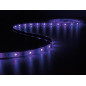 KIT RUBAN À LED FLEXIBLE PILOTÉ PAR MUSIQUE AVEC CONTRÔLEUR ET ALIMENTATION - RVB - 150 LED - 5 m - 12 VCC