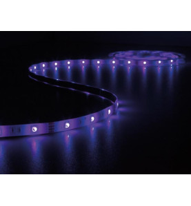 KIT RUBAN À LED FLEXIBLE PILOTÉ PAR MUSIQUE AVEC CONTRÔLEUR ET ALIMENT