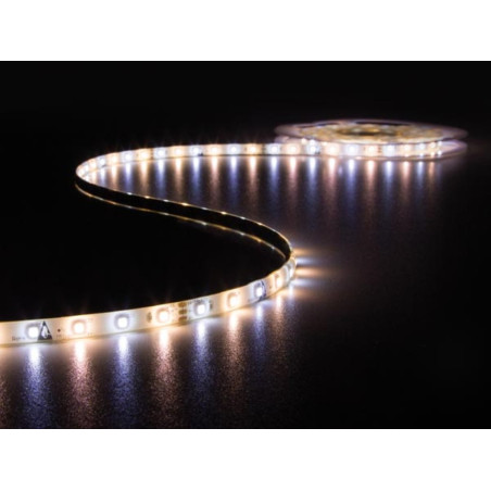 KIT RUBAN À LED FLEXIBLE AVEC CONTRÔLEUR ET ALIMENTATION - BLANC CHAUD