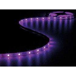 KIT RUBAN À LED FLEXIBLE AVEC CONTRÔLEUR ET ALIMENTATION - RVB - 150 L