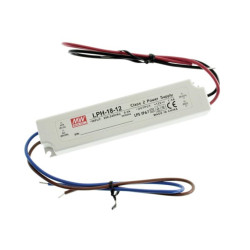 ALIMENTATION À DÉCOUPAGE - 1 SORTIE - 18 W - 12 V - Velleman