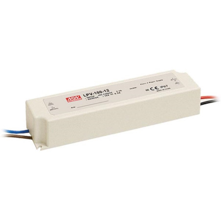 ALIMENTATION À DÉCOUPAGE - 1 SORTIE - 100 W - 12 V - Velleman