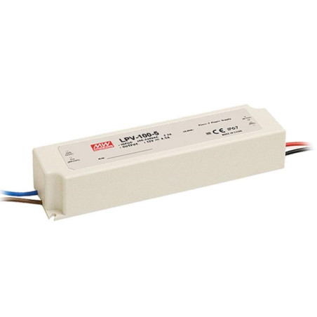 ALIMENTATION À DÉCOUPAGE - 1 SORTIE - 100 W - 5 V - Velleman