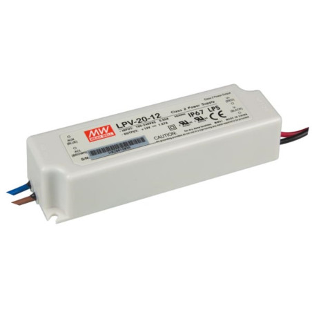 ALIMENTATION À DÉCOUPAGE - 1 SORTIE - 20 W - 12 V - Velleman