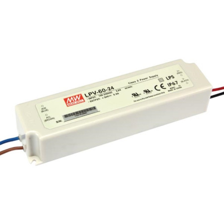 ALIMENTATION À DÉCOUPAGE - 1 SORTIE - 60 W - 24 V - Velleman