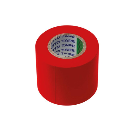 NITTO - RUBAN ADHESIF ISOLANT - ROUGE - 50 mm x 20 m - PRL