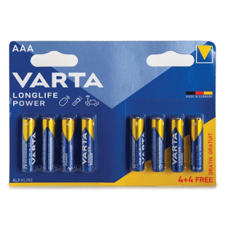 ALCALINE AAA / LR03 "HIGH ENERGY", 1.5V PACK PROMO 4903.121.448 (blist
