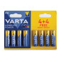 ALCALINE LR6/AA, 1.5 V PACK PROMO 4 + 4 pcs 4906.121.448 (blister)