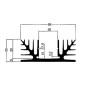 REFROIDISSEUR 100mm SANS PERCAGE 1.85°C/W