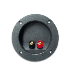 BORNIER POUR ENCEINTE - ROND - DORE - VS
