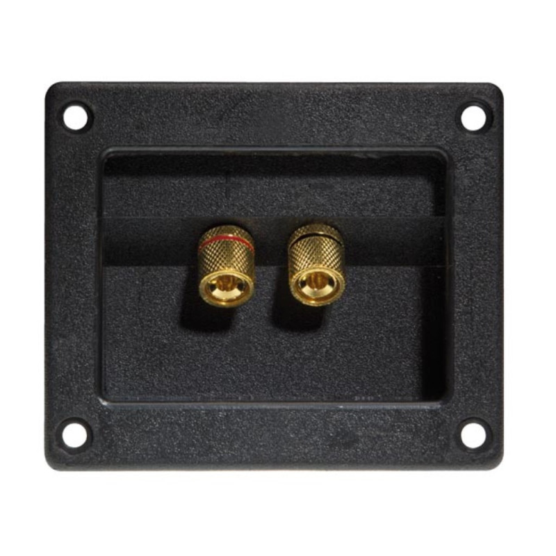 BORNIER POUR ENCEINTE - CARRE - DORE