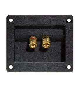 BORNIER POUR ENCEINTE - CARRE - DORE - VS