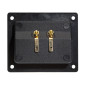 BORNIER POUR ENCEINTE - CARRE - DORE