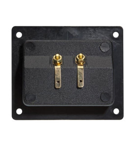 BORNIER POUR ENCEINTE - CARRE - DORE - VS