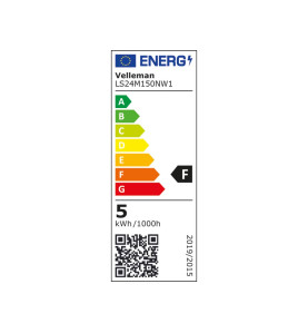 FLEXIBLE LED - BLANC NEUTRE - 600 LED - 5 m - 24 V - Velleman