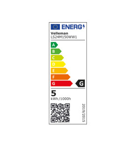 FLEXIBLE LED - BLANC CHAUD - 600 LED - 5 m - 24 V - Velleman