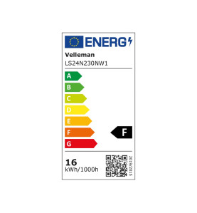 FLEXIBLE LED - BLANC NEUTRE - 300 LED - 5 m - 24 V - Velleman
