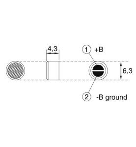 CAPSULE MICRO ELECTRET Ø6mm - Velleman