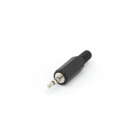 JACK MALE 3.5mm STEREO PLASTIQUE NOIR - Velleman