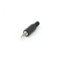 JACK MALE 3.5mm STEREO PLASTIQUE NOIR