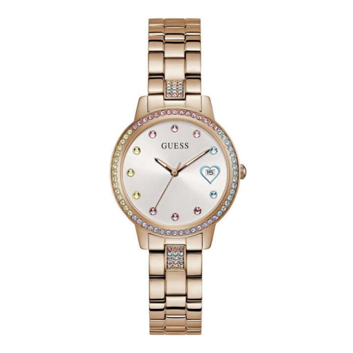 Guess Three of Hearts GW0657L3 Montre Femmes