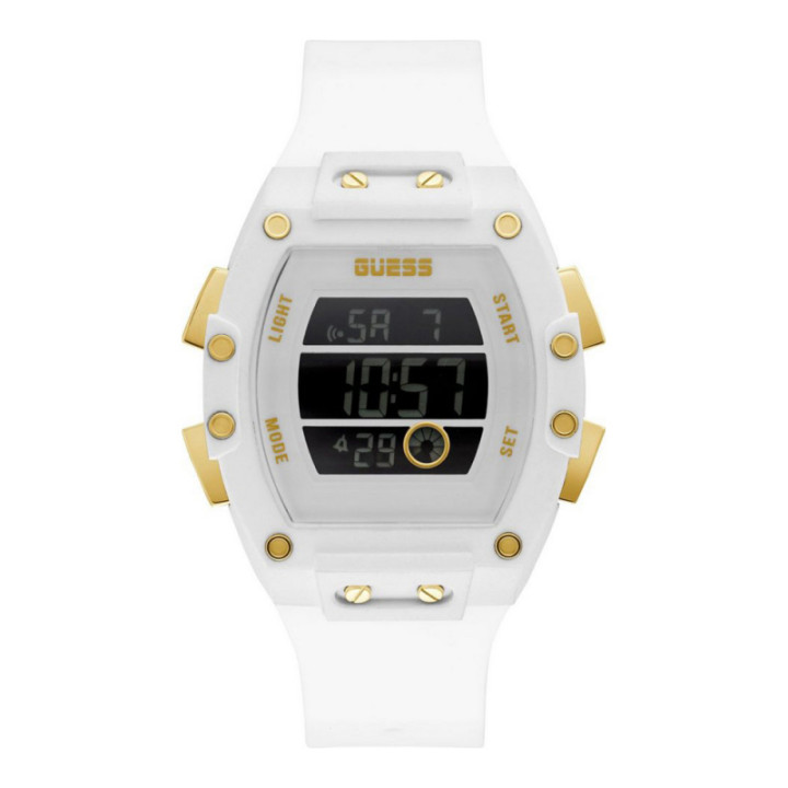 Guess Tonneau GW0340G1 Montre Hommes Chronographe