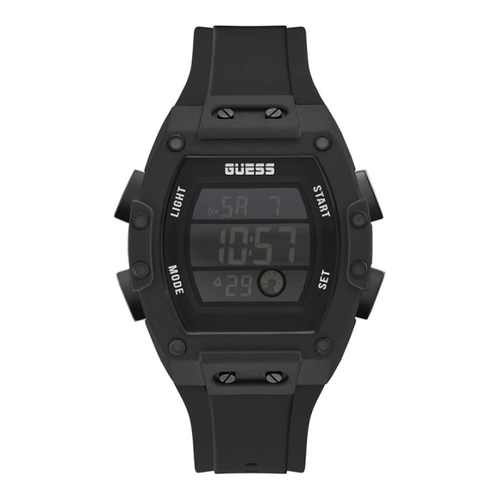 Guess Tonneau GW0340G4 Montre Hommes Chronographe