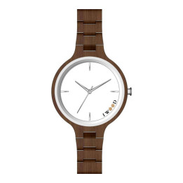 Iwood Montre Femmes Bois VÃ©ritable IW18442003