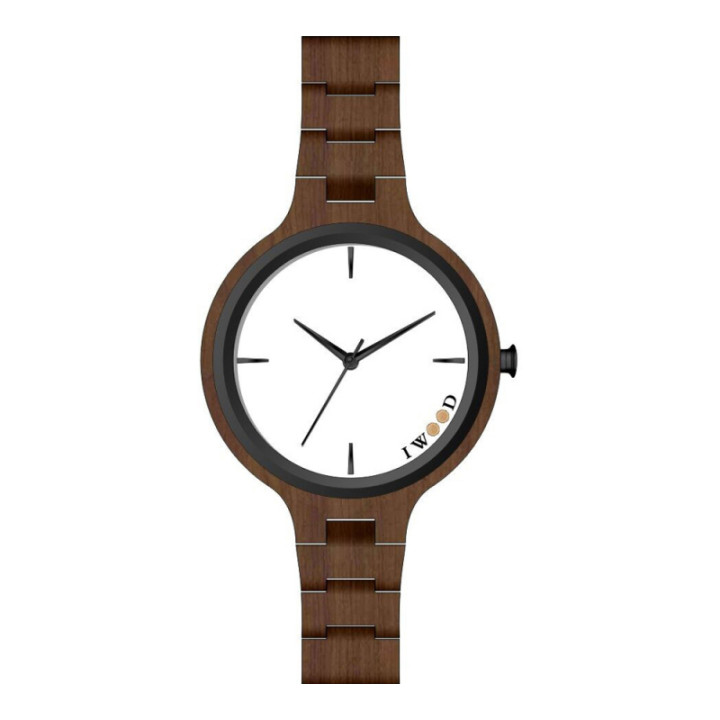 Iwood Montre Femmes Bois VÃ©ritable IW18442004