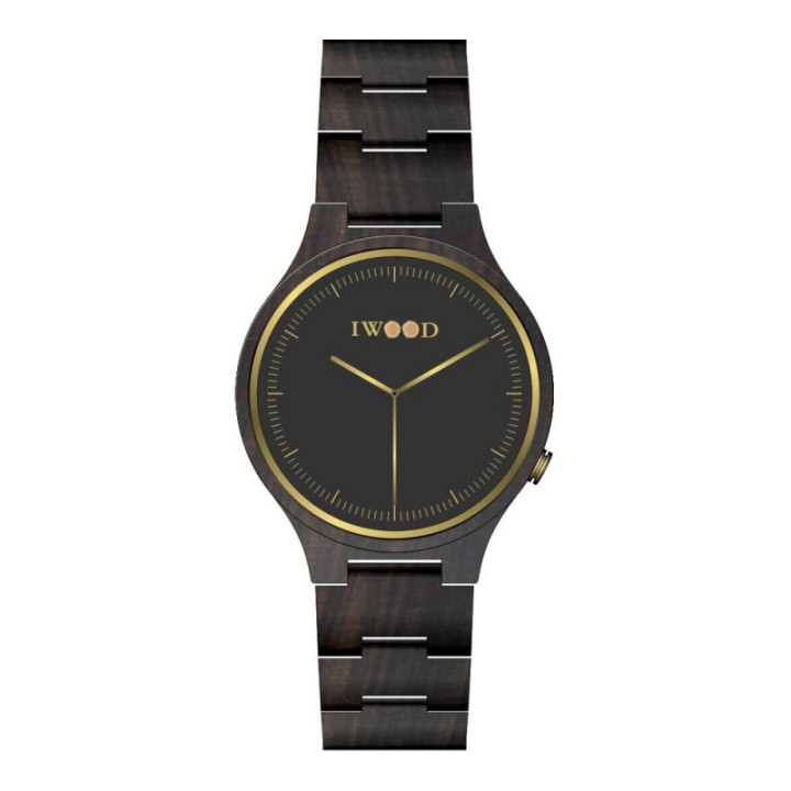 Iwood Montre Hommes Bois VÃ©ritable IW18441003