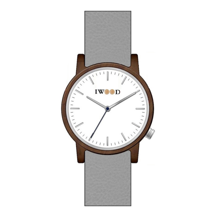 Iwood Montre Hommes Bois VÃ©ritable IW18444001