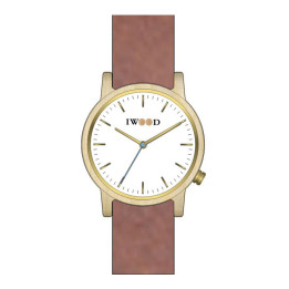 Iwood Montre Hommes Bois VÃ©ritable IW18444002