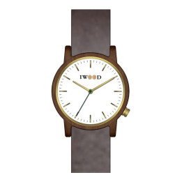 Iwood Montre Hommes Bois VÃ©ritable IW18444003